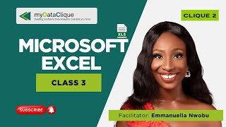 Data Analytics | Excel Class 3 | clique 2
