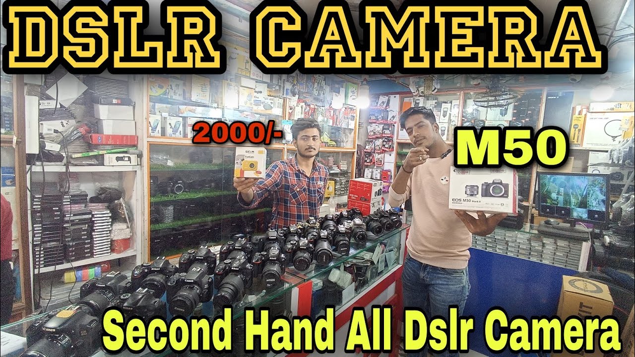 Second Hand DSLR camera in Kolkata ₹1999/ 🔥📸 CAMERA Nikon \ sony