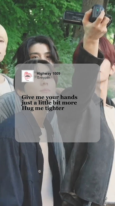 Enhypen Highway 1009 lyrics #kpop #enhypen #engene #shorts