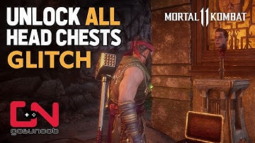 MK11 - How to Unlock All Character Head Chests - Krypt Glitch