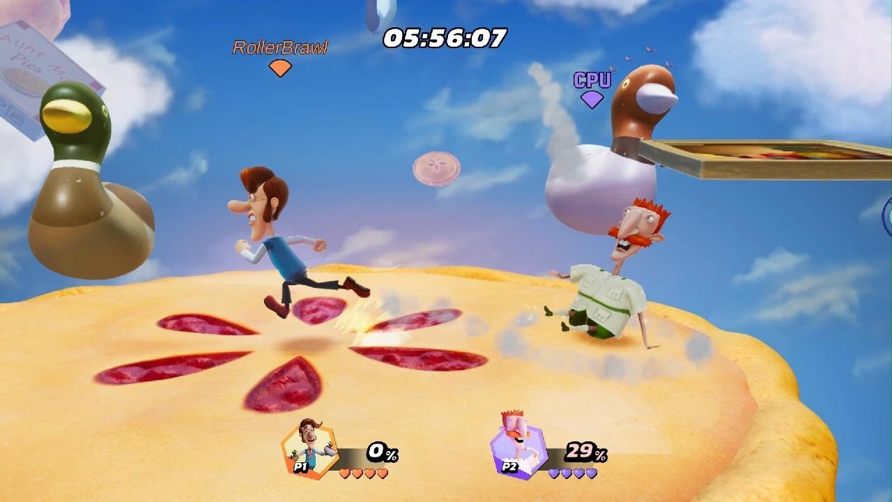 Nickelodeon All-Star Brawl - Hugh Neutron VS. Nigel Thornberry