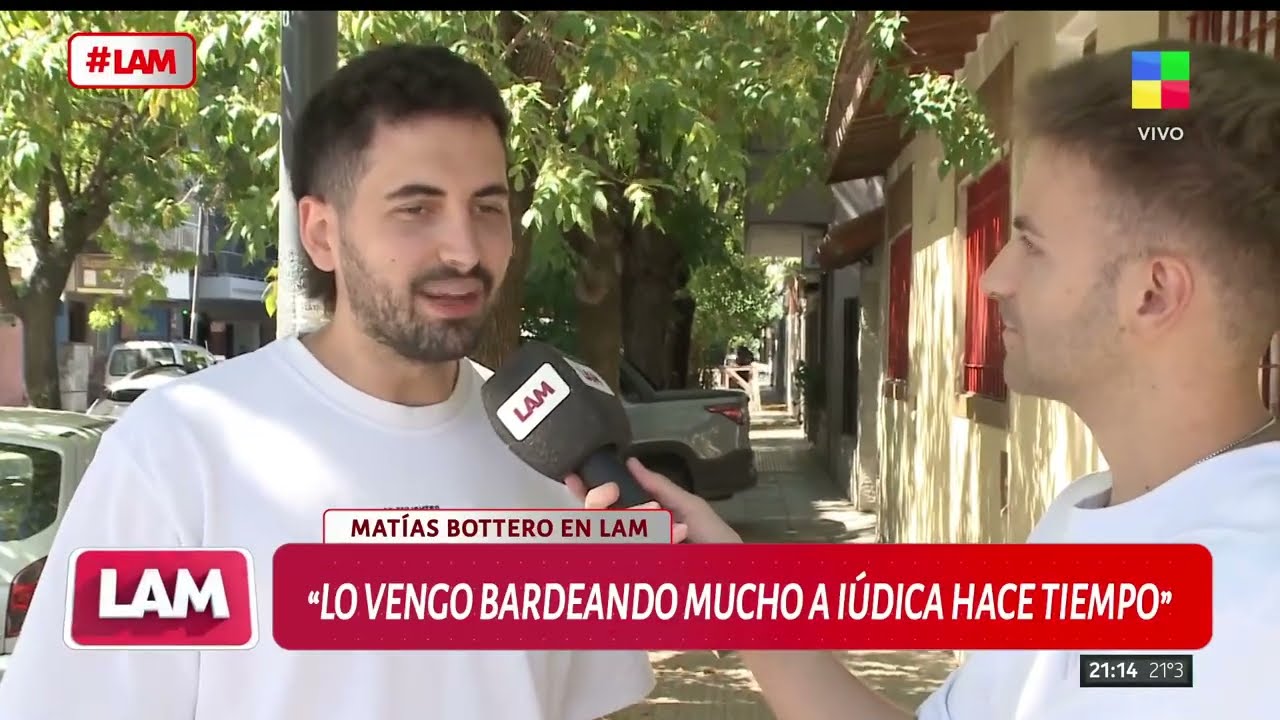 😬 TENSIÓN EN PLENA ENTREVISTA: IÚDICA VS. MATÍAS BOTTERO