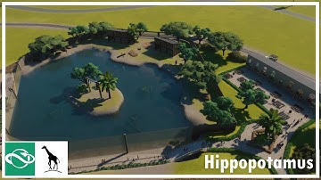 Hippopotamus Habitat + Underwater Viewing 🦛 | Planet Zoo | Panthera Zoo S1 E24