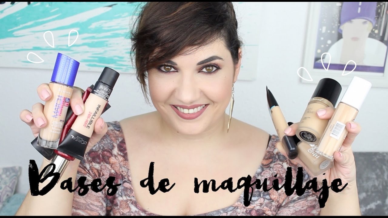 BASES DE MAQUILLAJE ( 4 Low Cost y 4 Alta Gama) ♥️⎥Monica ...