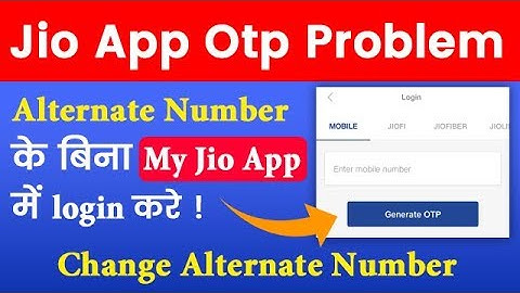 How to login my jio without otp | Jio app login problem 2020 | How to solve jio app login problem