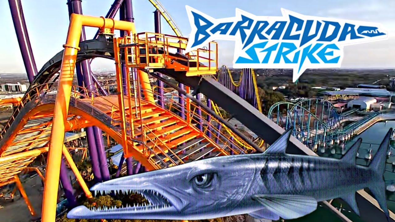 New! Barracuda Strike (Summer 2026) SeaWorld San Antonio