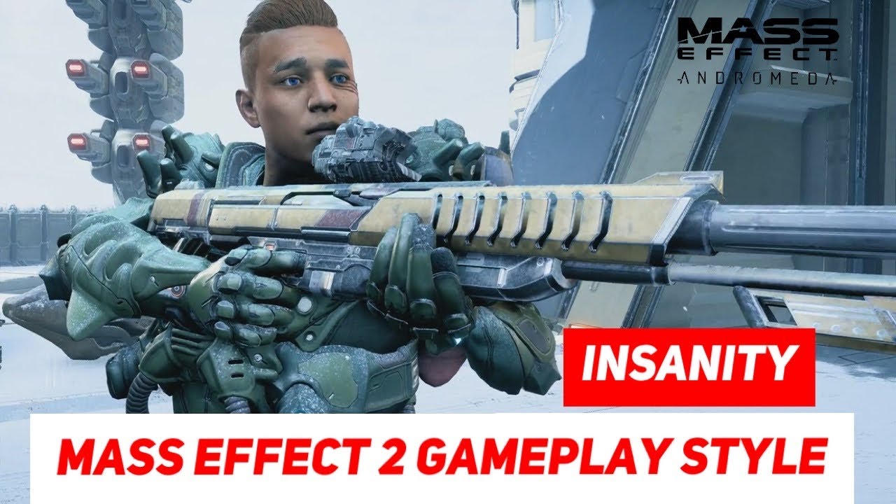 Full Game - Soldier Build Insanity - Mass Effect: Andromeda (Mass Effect 2 Gameplay Style)