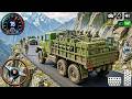 US Army Cargo Simulator Game: Challenging Driving simulator army cargo truck game - android gameplay