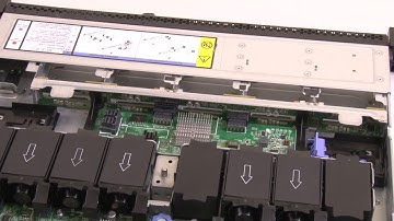 Lenovo System x3550 M5 removing a backplane (10 HDD configuration)