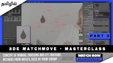 Intro to Manual Tracking - 3D Equalizer | Match Move masterclass Part 3 #CGKalvi