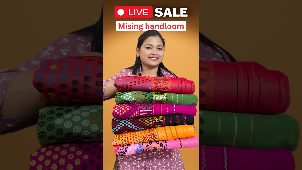 LIVE SALE🎁 Semi nuni | Padmini cotton mekhela sador 🧡