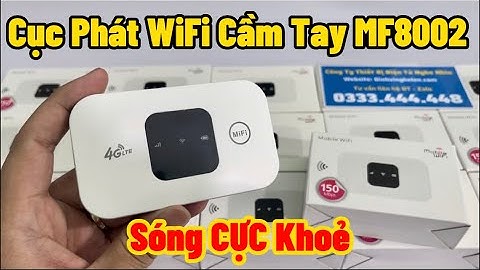 Cục Phát WiFi Mini Cầm Tay MF8002 Không Dây Tiện Lợi Phát Sóng Cực Khoẻ Cho 10 Thiết Bị Bắt Cùng Lúc