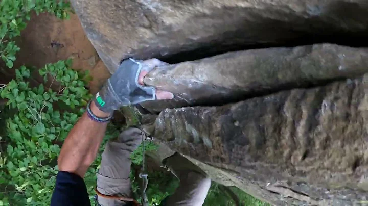 Sharp 5.9 Emerald City Red River Gorge Rock Climbing