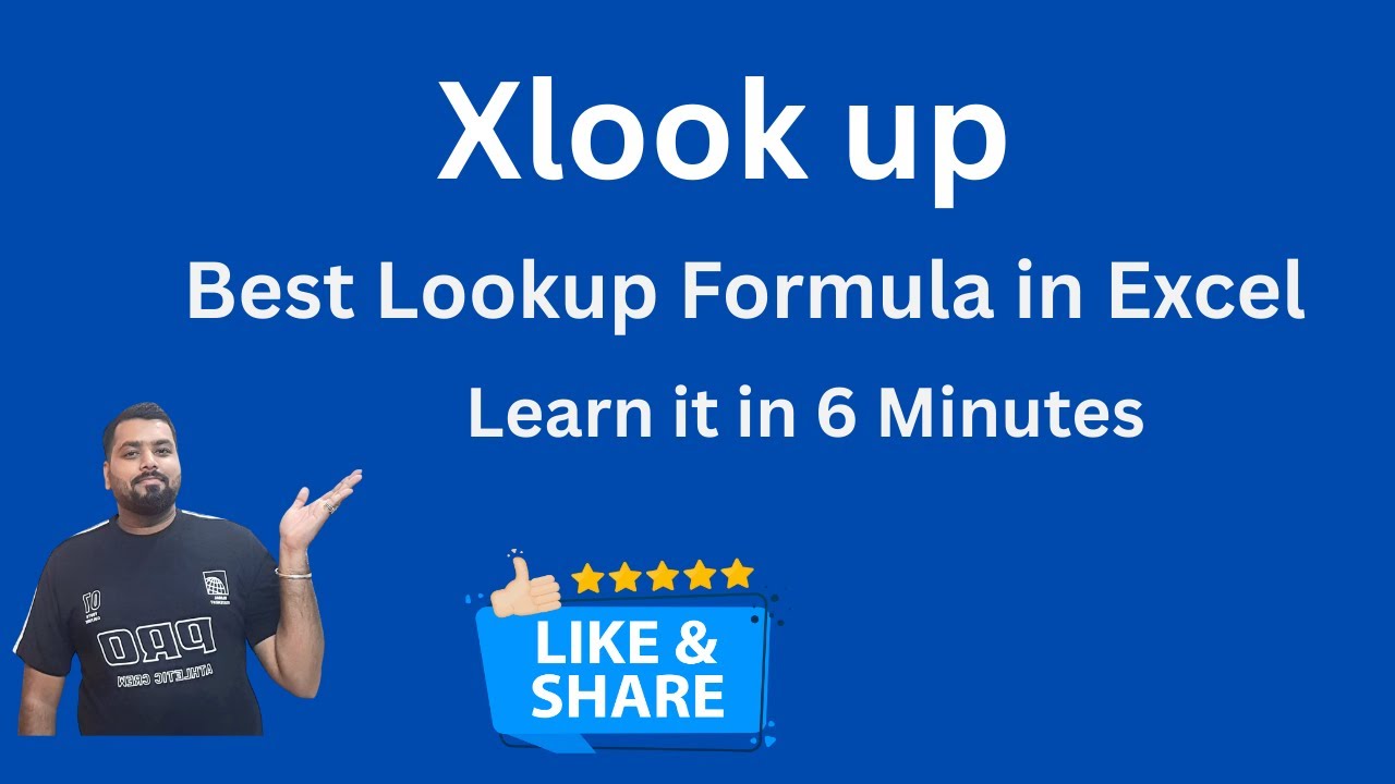How to use XLOOKUP Function in MS Excel | XLOOKUP Formula in Excel