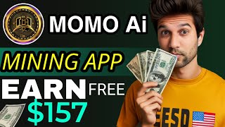 Momo ai mining app | free mining app | new crypto airdrop screenshot 1