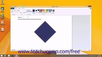 Windows 8.1 Tutorial Adding Text  Microsoft Training Lesson 8.3