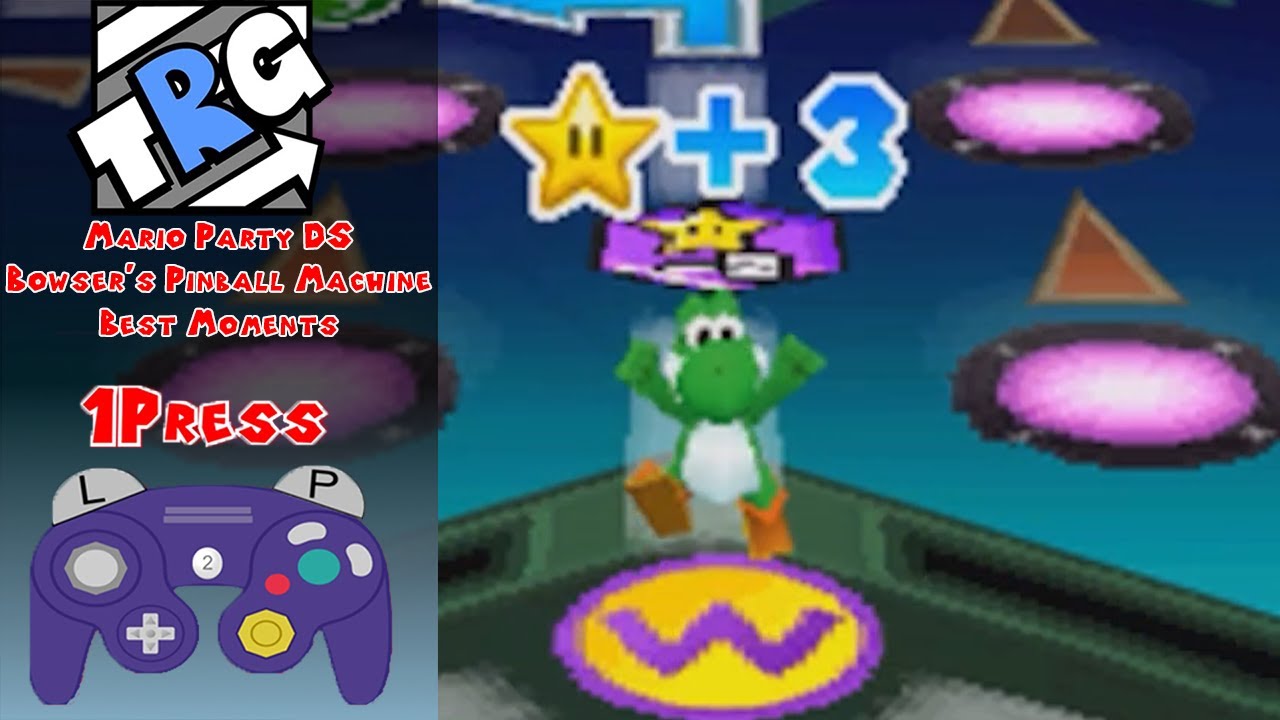 TheRunawayGuys Mario Party DS Bowser's Pinball Machine Best Moments