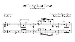 At Long Last Love — Oscar Peterson Style SOLO PIANO | Sheet Music
