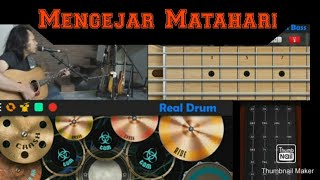 Download Lagu Mengejar Matahari - Ari Lasso (Real Drum \u0026 Real Bass Cover) MP3