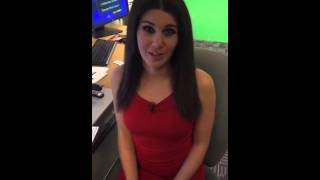 Stef Davis gives the holiday travel forecast on periscope