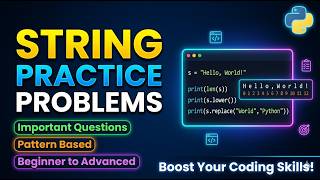 Can You Solve These String Problems? Python Challenge