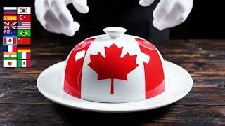 Which Country Flag Dome Would You Like to Have for Dinner?