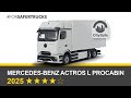 Euro NCAP Crash & Safety Tests of Mercedes-Benz Actros L ProCabin (6x2 Rigid) 2025