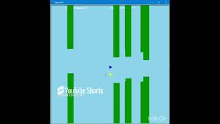 Flappy Bird in Python turtle #python #graphics #coding #pythonturtle #programming #code #flappybird