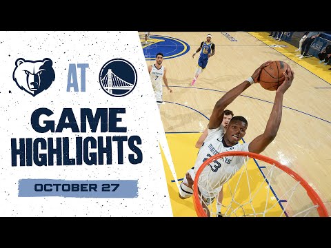 Memphis Grizzlies Highlights vs. Golden State Warriors