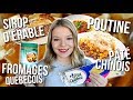 ALIMENTATION AU QUÉBEC 🥓🍟🍎 | Que mangent les Québécois? 🍴