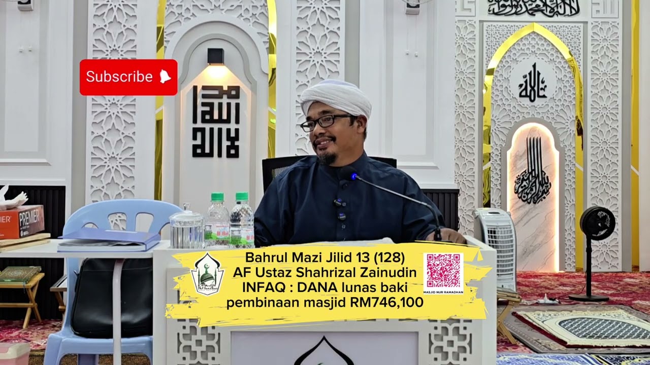 KULIAH MAGHRIB 8 Feb 2026 AHAD Kitab Bahrul Mazi Jilid 13 (128) AF Ustaz Shahrizal Zainudin
