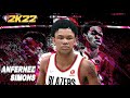 Anfernee Simons Face Creation | NBA 2K22