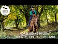 Cross country ride in tipperary  horse riding holidays in ireland  globetrotting
