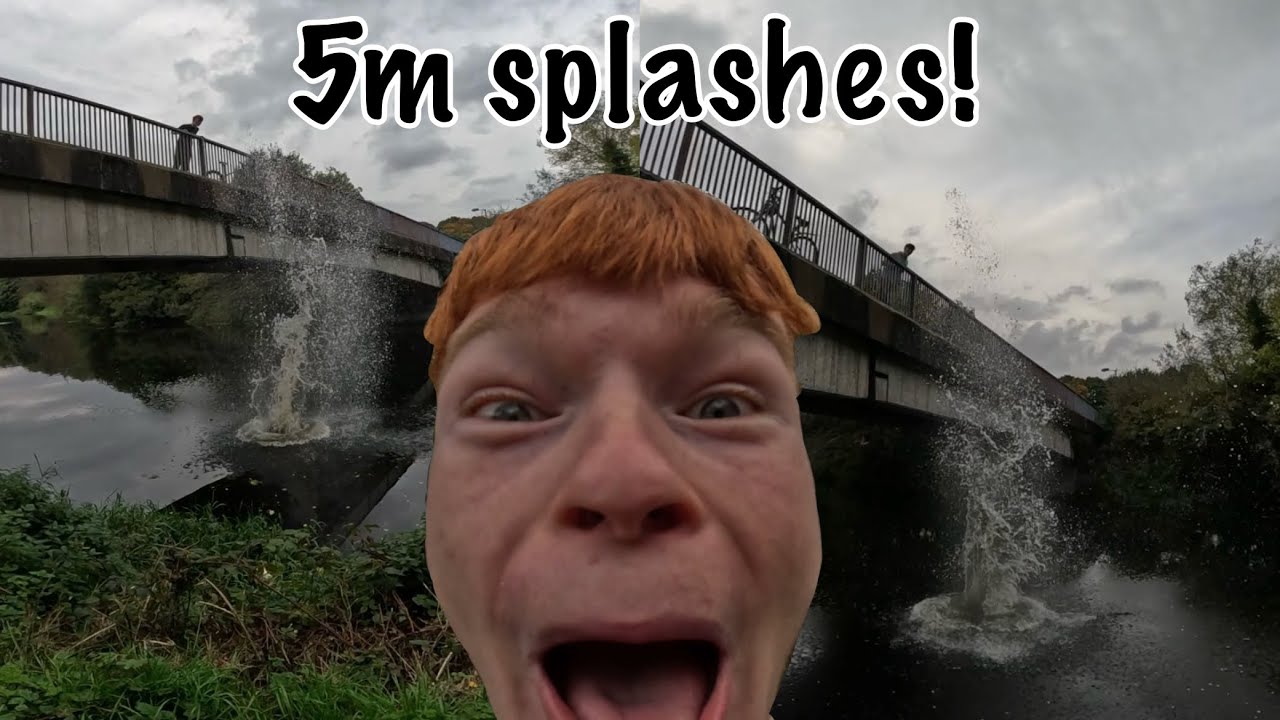 MASSIVE Rock Splashes (5 METRES!)