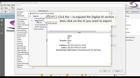 Exporting Digital Signatures in Adobe Acrobat XI Pro