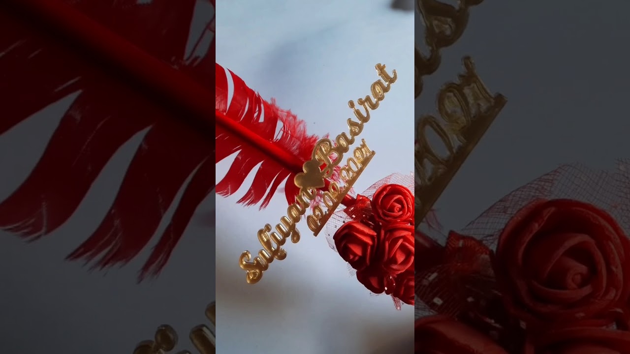 Easy to make Nikan Pens 😍 Wedding Pen💖 