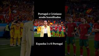Portugal E Cristiano Ronaldo Sendo Humilhados Pela Espanha.