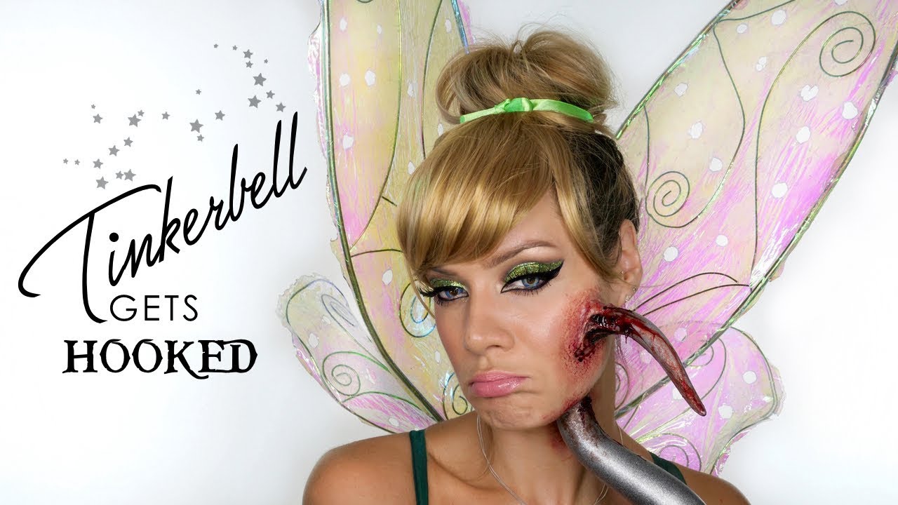 Tinkerbell Gets Hooked Halloween SFX Makeup Tutorial Shonagh Scott