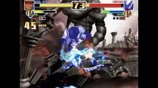 Evil Ryu 65 hits combo (Arcade Mode)
