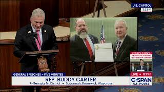 Rep. Carter recognizes Judge Ronnie Fender