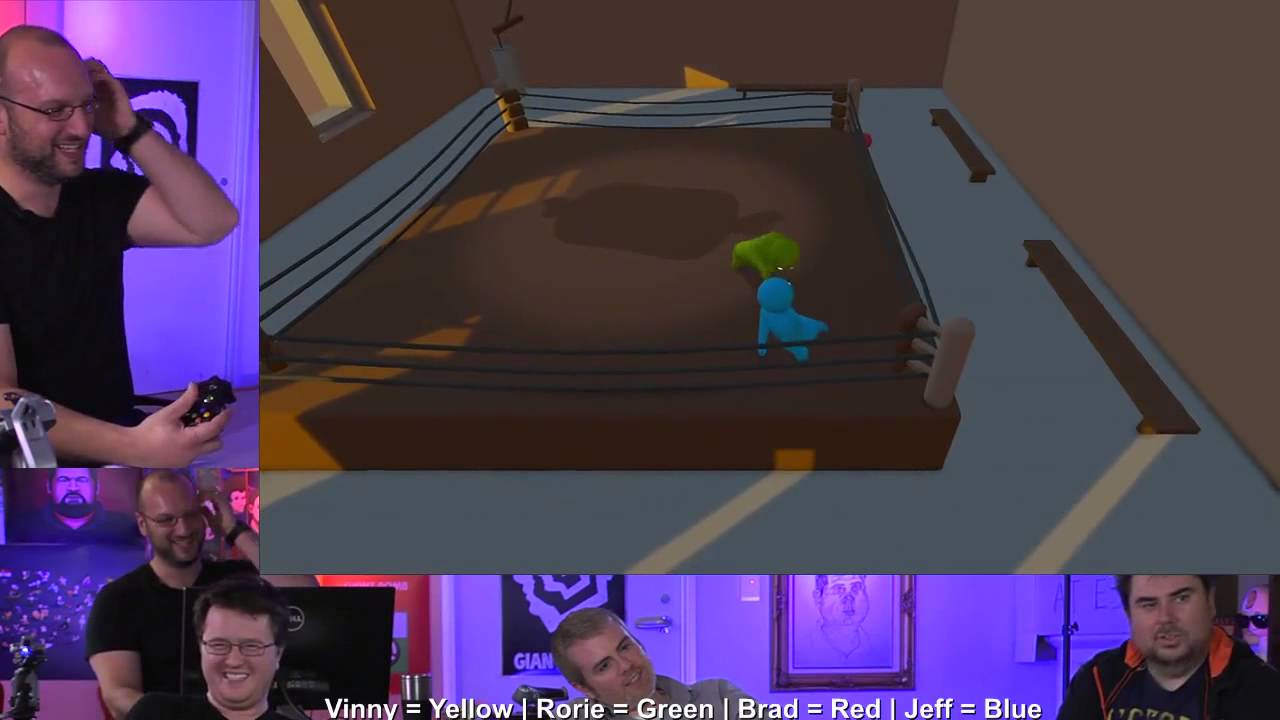 Giant Bomb Unprofessional Fridays: Gang Beasts