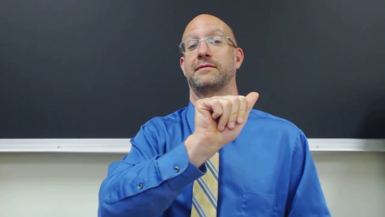 Spatial Organization Example - Chicago Area | American Sign language