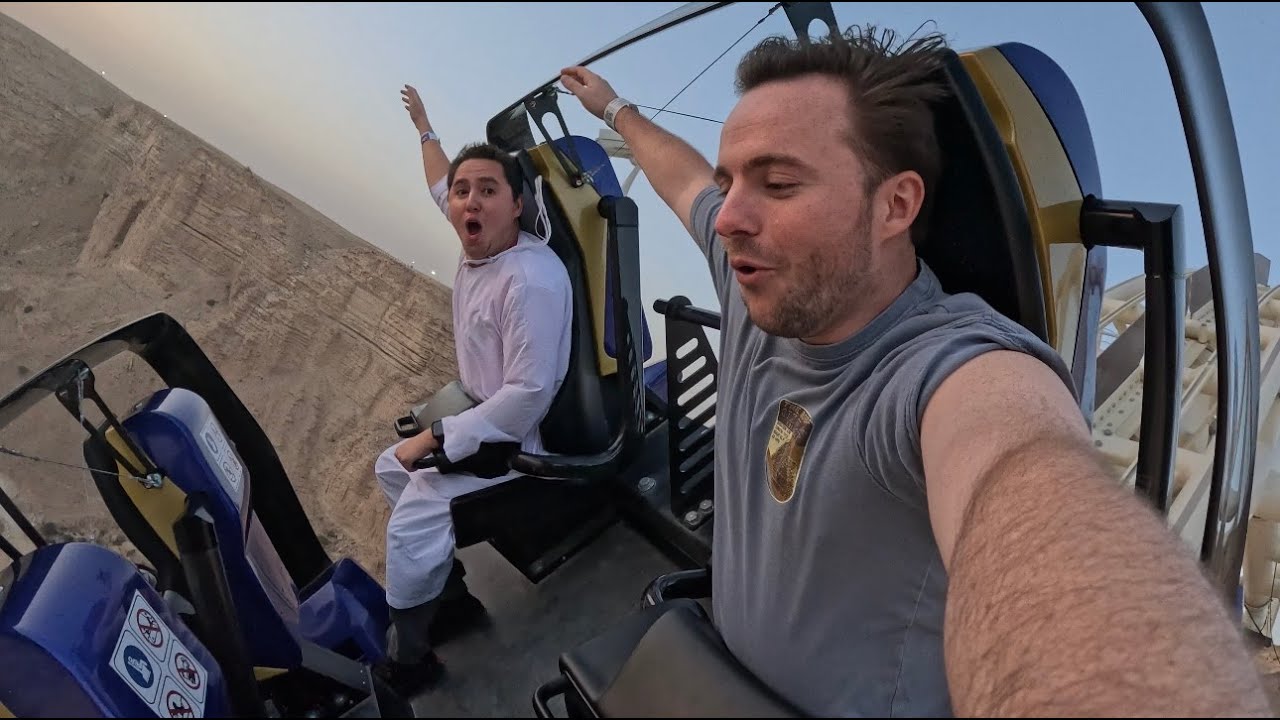 Riding FALCON'S FLIGHT - The World’s TALLEST and FASTEST Roller Coaster! (Six Flags Qiddiya - POV)