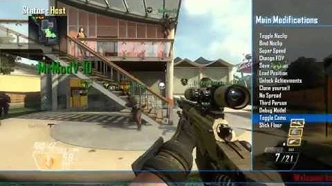 Black Ops 2 Iron Wolf Menu