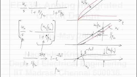 lecture 3 Negative feedback amplifier nonidealities-Finite dc gain; additional poles and zeros