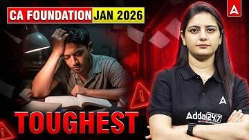 CA Foundation Jan 2026 Strategy | CA Foundation Jan 2026 Attempt