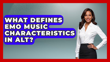 What Defines Emo Music Characteristics In Alt? - Alt Scene Guru