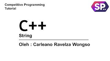 6. String C++ | Competitive Programming Tutorial