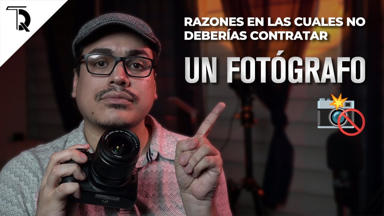 Razones Por Las Cuales No Deberías Contratar a un FOTÓGRAFO - YouTube