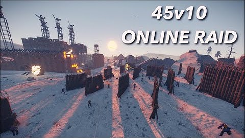THE BIGGEST ONLINE RAID IN RUST HISTORY (2000+ ROCKETS) | 45V10 | #ATM